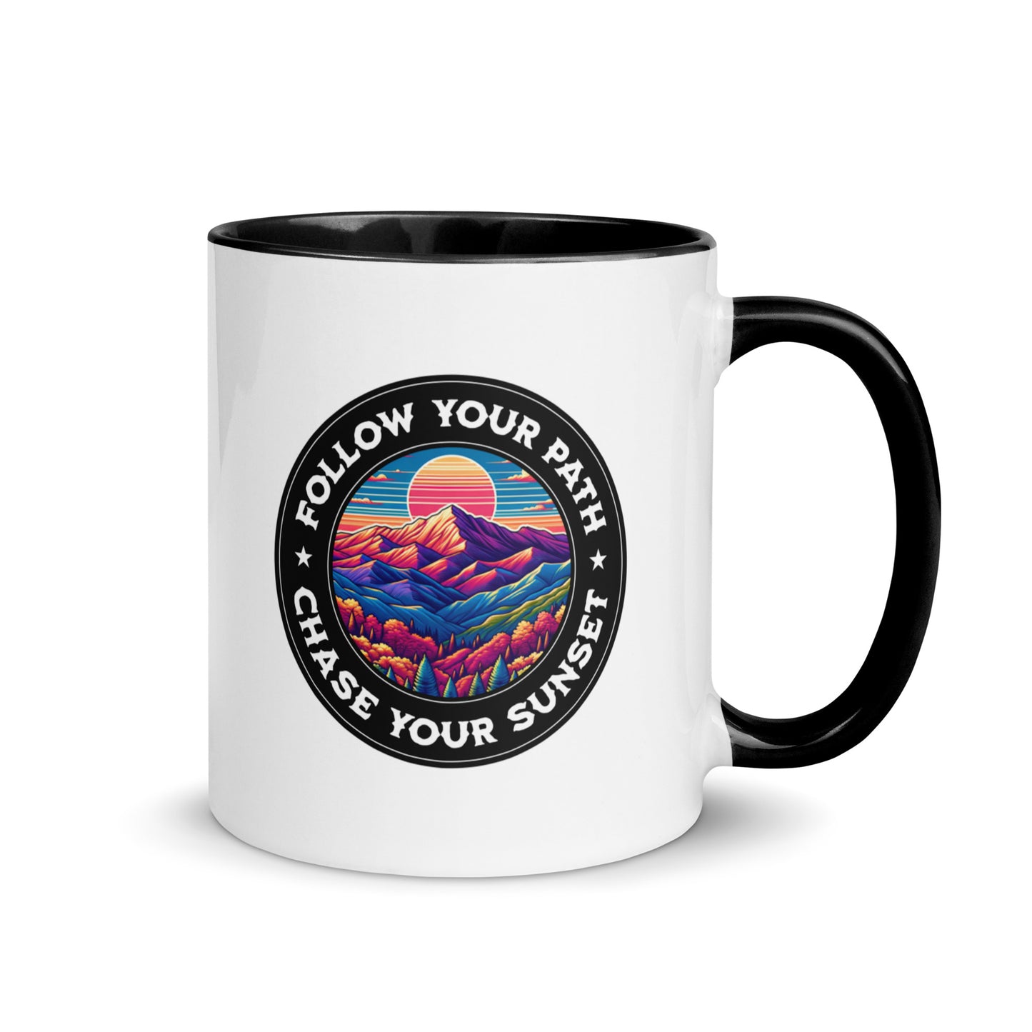 Chase Your Sunset Ceramic Mug