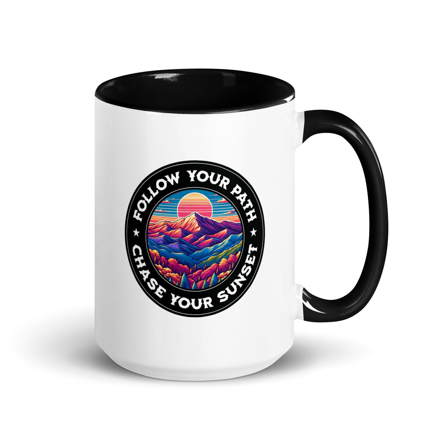 Chase Your Sunset Ceramic Mug